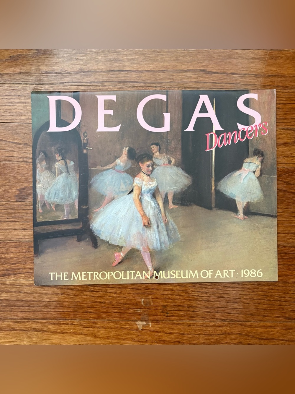 Degas Dancers 1986 Wall Calendar